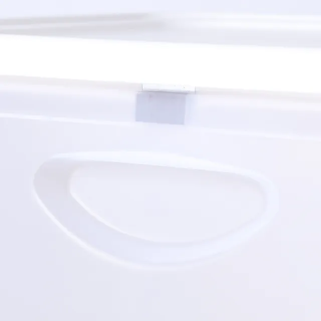 【特力屋】日本 IRIS 磁吸式整理箱 FLP-M 白色款 20L