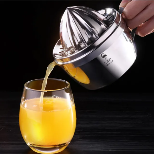 【PUSH!】餐具廚房用品手動榨汁機榨橙器手壓檸檬柳丁榨汁杯(榨汁機D212)