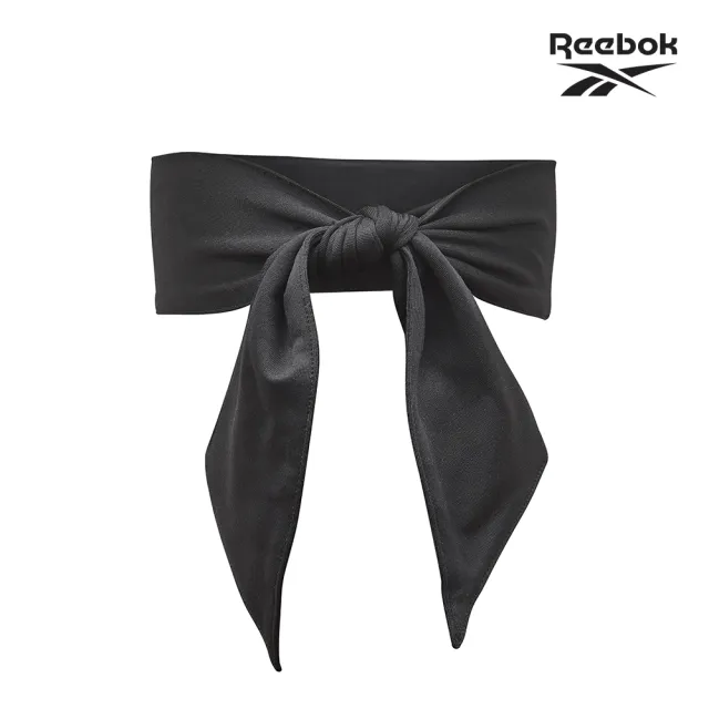 【REEBOK】輕薄透氣運動頭巾-黑(RAAC-16010BK)