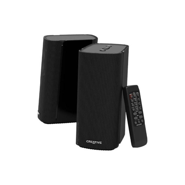 【Creative】T100 Hi-Fi 2.0 桌面二件式喇叭