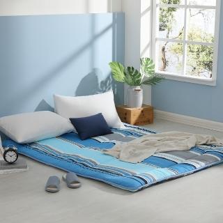 【LAMINA】摩登條紋日式床墊5cm 臺灣製(雙人)