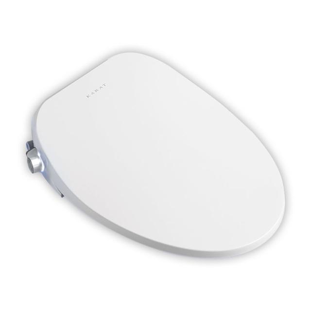 【KARAT 凱樂】瞬熱式超薄美蓋免治馬桶(Simple+KW-306標準型 -不含安裝)
