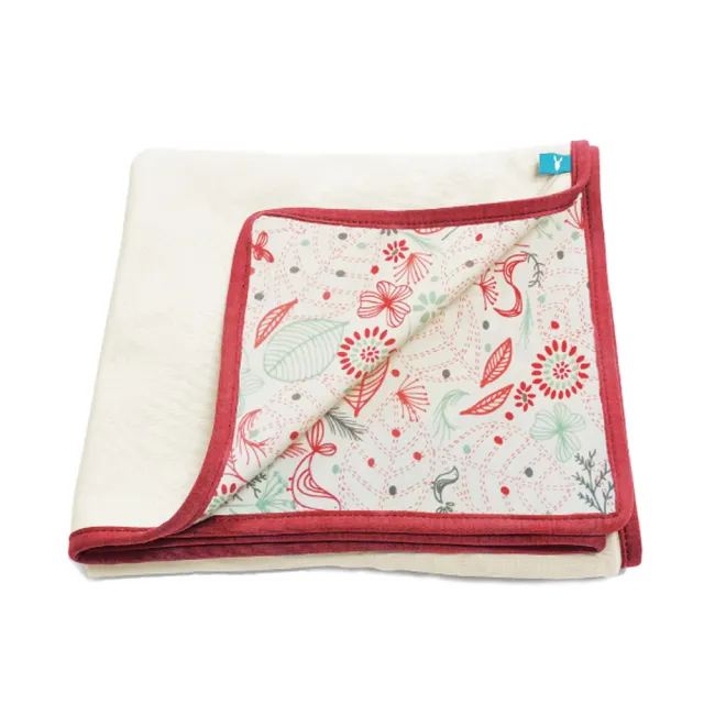 【wallaboo】寶貝純棉印花隨身毯-夢幻系列(雙層棉透氣保暖 高品質Oeko-tex標準100棉料)