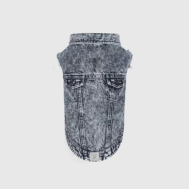 【CANADA POOCH】都市丹寧背心16號-Blue(寵物背心 Downtown Denim Vest Blue-16)