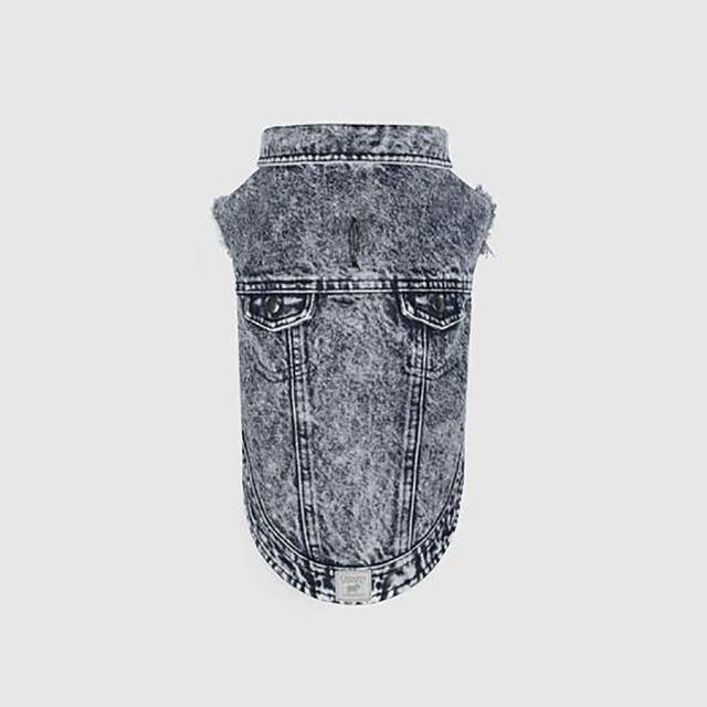 【CANADA POOCH】都市丹寧背心10號-Blue(寵物背心 Downtown Denim Vest Blue-10)