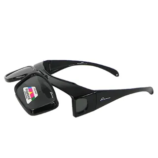 【Docomo】頂級設計可掀款  高等級TR90掀蓋  可包覆近視眼鏡於內 採用偏光鏡  耐磨擦EVA防撞條