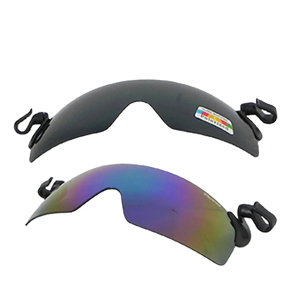 【Docomo】高效能夾帽式眼鏡  專業級偏光+pc鏡片 各種帽體都專用 超防紫外線