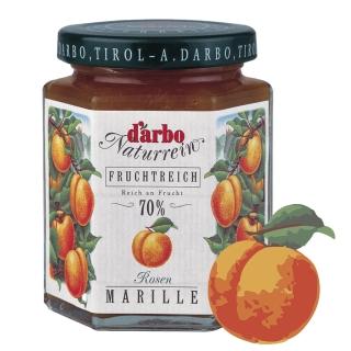 【D’arbo德寶】70%果肉天然杏桃果醬200g(可沖泡果茶/純天然/最新鮮)