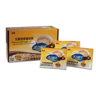 【嘉懋食品-活力陽光】五穀燕麥蔬菜粥20包(30g/包 最佳營養代餐包)