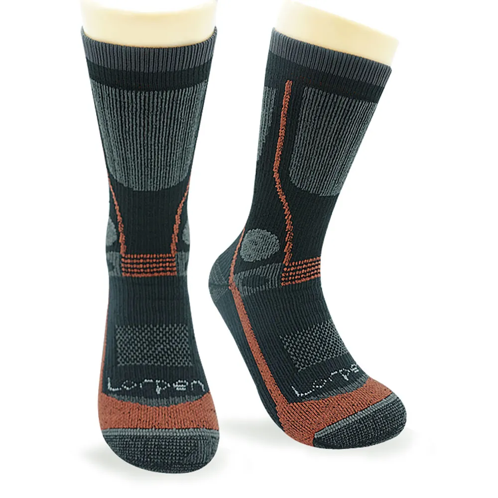 【Lorpen】T3 Coolmax登山襪T3ST IV(吸濕排汗、快乾涼爽、彈性耐用、西班牙)