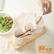 【iSFun】木頭圖標刀筷子餐具瀝水筒