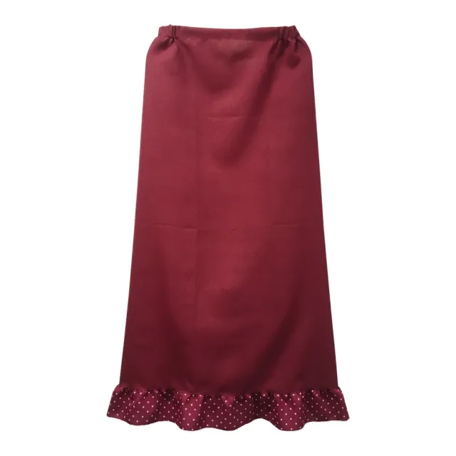 素色一片裙防曬裙MS508(紅色)