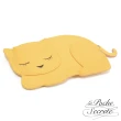 【La Poche Secrete】微笑睡貓咪造型真皮鑰匙零錢包(多色可選)