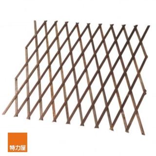 【特力屋】燻木伸縮籬笆 H120cm
