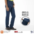 【NST JEANS】歐系修身小直筒 日本藍織紋 薄款男淺色彈性牛仔男褲(380-5840)