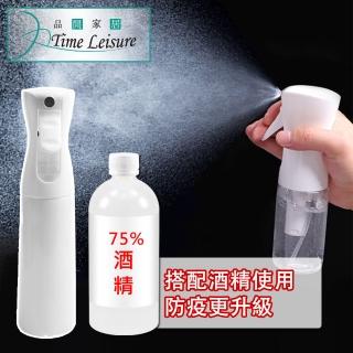 【Time Leisure 品閒】Time Leisure 高壓持續極細噴霧消毒液分裝瓶 300ml