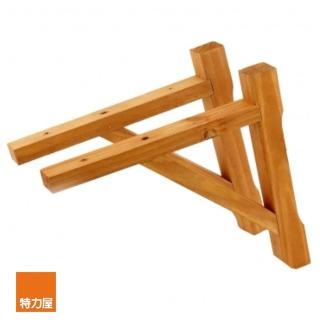 【特力屋】 北美杉三角籬笆支撐架 2入