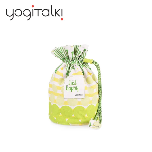 【yogiTalki】MIT 爵士.樂/綠樂曲 日本棉布荷葉夾棉收納袋