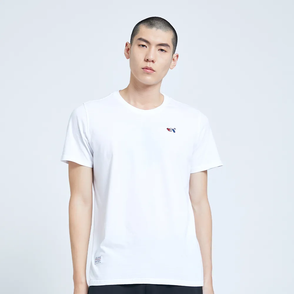 【5th STREET】男經典復古短袖T恤-白色