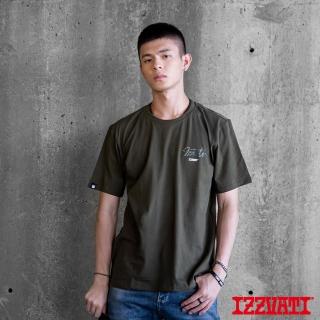 【IZZVATI】迷彩夜光短T-軍綠(迷彩夜光短T)