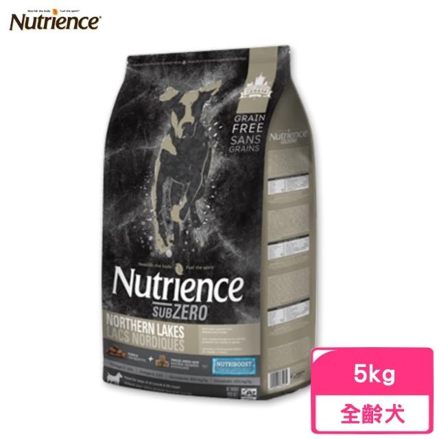 【Nutrience 紐崔斯】SUBZERO頂級無穀犬+凍乾（鴨肉+鱒魚+羊肉）5kg(狗糧、狗飼料、犬糧)