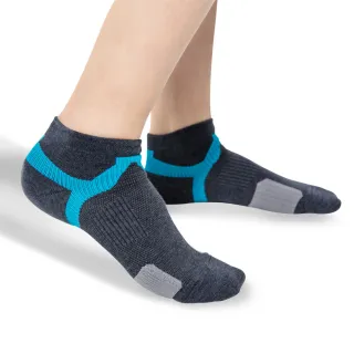 【蒂巴蕾】壓縮運動襪外旋防護-M鐵灰色(1雙組/機能襪)