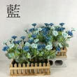 【園藝世界】人造花-玫瑰長槽-1入