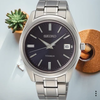 【SEIKO 精工】CS系列 輕盈鈦金屬腕錶 SK034(6N52-00B0V / SUR373P1)