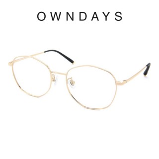 【OWNDAYS】+NICHE系列 文青金屬款光學眼鏡(NC3012K-0S C3)