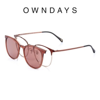【OWNDAYS】SNAP系列磁吸式兩用光學+偏光墨片鏡框(SNP1009N-1S C2)
