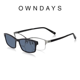 【OWNDAYS】SNAP系列磁吸式兩用光學偏光墨片鏡框(SNP1017N-2S C3)