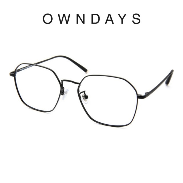 【OWNDAYS】+NICHE系列 文青金屬款光學眼鏡(NC3009K-0S C1)