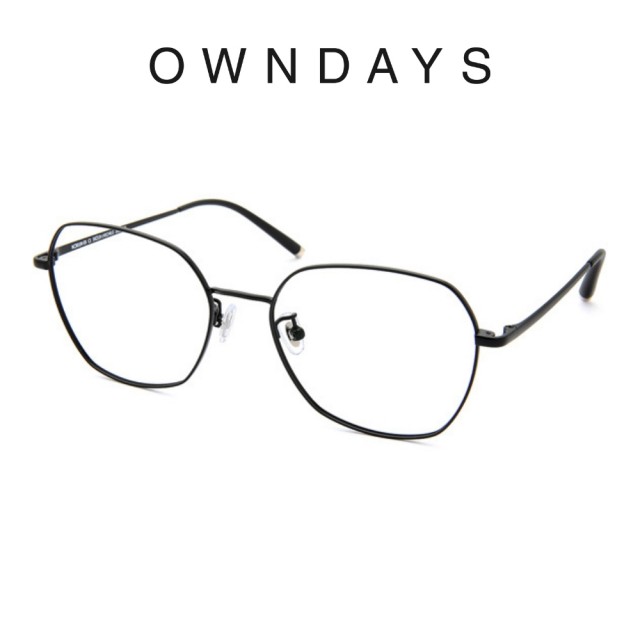 【OWNDAYS】+NICHE系列 文青金屬款光學眼鏡(NC3010K-0S C1)