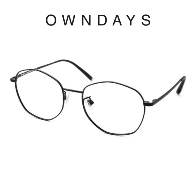 【OWNDAYS】+NICHE系列 文青金屬款光學眼鏡(NC3012K-0S C1)