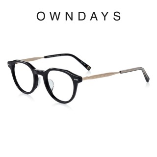 【OWNDAYS】John Dillinger系列 波士頓多角形款鈦金屬框光學眼鏡(JD2049B-2A C1)
