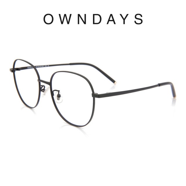 【OWNDAYS】+NICHE系列 文青金屬款光學眼鏡(NC3019N-1A C1)