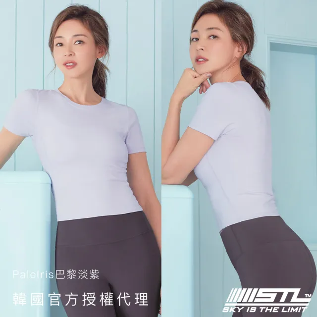 【STL】現貨 韓國瑜伽 WinWin 女 運動 合身 短版 短袖 上衣 Castel 快乾 抗菌(多色)
