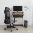 【IDEA】鐵木Z型加高仿木雙層電腦桌/辦公桌(70CM書桌)