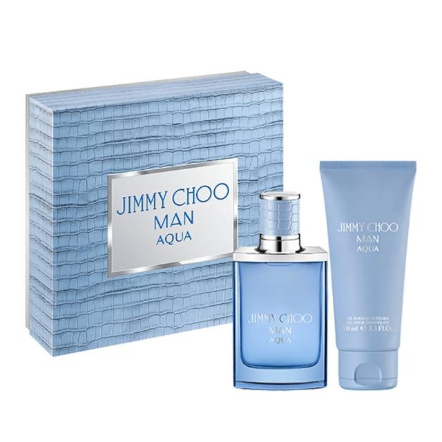 【JIMMY CHOO】活力海洋淡香水禮盒(淡香水50ml+沐浴精100ml.專櫃公司貨)