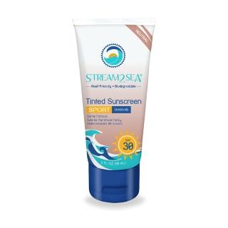 【Stream2Sea】友善海洋防曬乳(運動型-SPF30 潤色款)