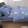 【LUST】北歐麋鹿 柔纖維-雙人/床包/枕套組(台灣製)