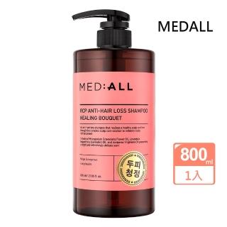 【MED:ALL】RCP Anti Hair Loss 頭皮護理洗髮露-療癒花香800ml(韓國洗髮露 頭皮去角質 清洗 洗髮)