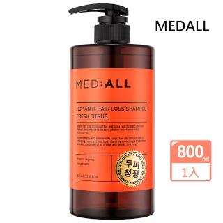 【MED:ALL】RCP Anti Hair Loss 頭皮護理洗髮露-新鮮柑橘800ml(韓國洗髮露 頭皮去角質 清洗 洗髮)