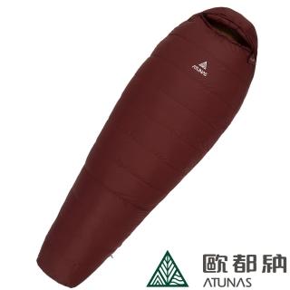 【ATUNAS 歐都納】600 PRO野放保暖羽絨睡袋(A1SBEE03巧克力/焦糖/露營/登山/健行/野營)