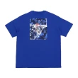【NIKE 耐吉】短袖 Max90 男款 藍 紅 寬鬆 小LOGO 籃框圖案 純棉 棉T 短T 小勾(FJ2305-480)