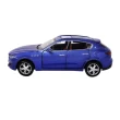 【KIDMATE】1:32聲光合金車 Maserati Levante SUV藍(正版授權 迴力車模型玩具車 瑪莎拉蒂)