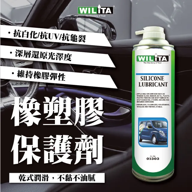 【WILITA 威力特】塑料還原劑 橡塑膠保護(600ml)