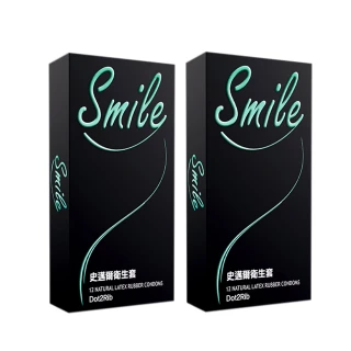 【smile 史邁爾】★雙環魔粒保險套 12入*2盒(共24入 買一盒送一盒)