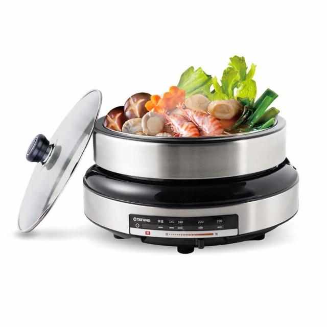 TATUNG大同 TSB-P5023S 電鍋,容量2公升以上,適閤家庭日常煮飯。採用不鏽鋼材質,耐用安全,電壓110V、頻率60Hz、消耗功率1000W以上,提供高效煮食體驗。尺寸340Wx400Hx340D mm,重量僅3.5公斤,輕巧易收納。產地中國,BSMI許可字號R31001,享有1年保固。完美結合傳統工藝與現代科技,是您的廚房必備煮飯利器! TATUNG大同 TSB-P5023S