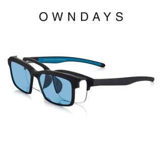 【OWNDAYS】SNAP系列磁吸式兩用光學偏光墨片鏡框(SNP2017A-3S C2)
